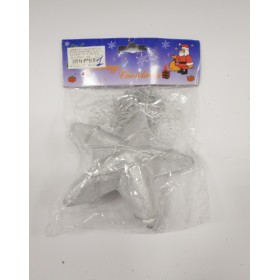 ADDOBBI ALBERO ARGENTO STELLA