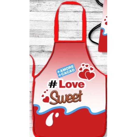 KINDER GREMBIULE TI AMO