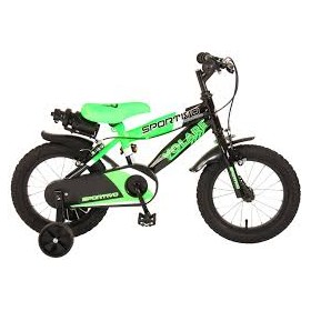 BICICLETTA 14 SPORTIVA VERDE