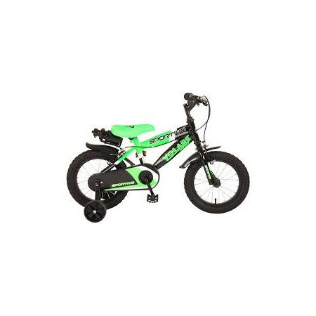BICICLETTA 14 SPORTIVA VERDE