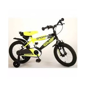 BICICLETTA 16 SPORTIVA GIALLA