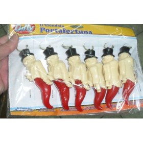 GOBBI PORTAFORTUNA 12CM ITALIMPORT PZ 6