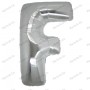 MYLAR LETTERE 42CM ARGENTO F