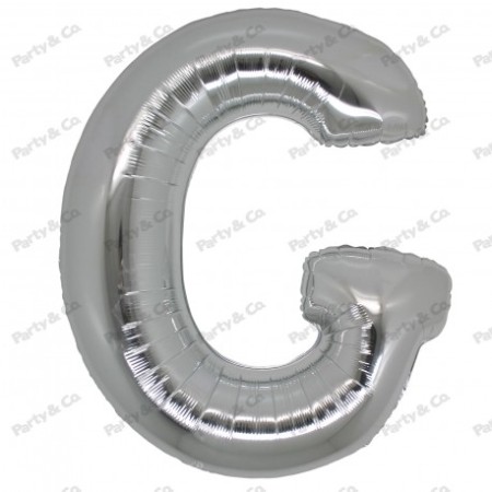 MYLAR LETTERE 42CM ARGENTO G