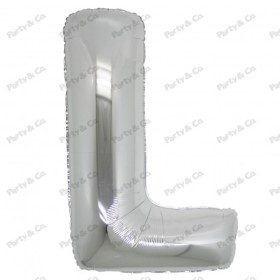 MYLAR LETTERE 42CM ARGENTO L