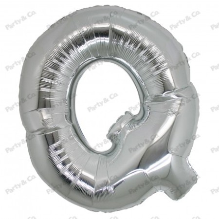 MYLAR LETTERE 42CM ARGENTO Q