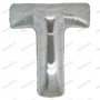 MYLAR LETTERE 42CM ARGENTO T