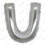 MYLAR LETTERE 42CM ARGENTO U
