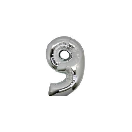 MYLAR ARGENTO 102CM N9