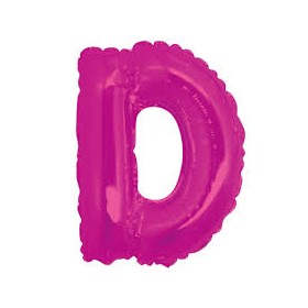 MYLAR LETTERE 42 CM FUXIA D