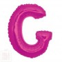 MYLAR LETTERE 42 CM FUXIA G