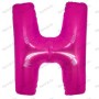 MYLAR LETTERE 42 CM FUXIA H