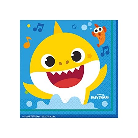 TOVAGLIOLI CARTA BABY SHARKS CM 33 PZ.16