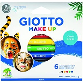 MATITE COSMETICHE GIOTTO MAKE UP COLORI CLASSICI PZ.6