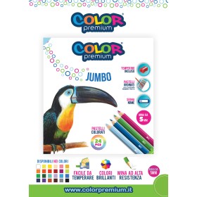 PASTELLI JUMBO X 24 COLOR PREMIUM