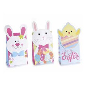 SACCHETTO CARTA PASQUA C/LUCE