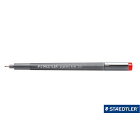 BIRO PIGMENT LINER 05 STAEDTLER ROSSO