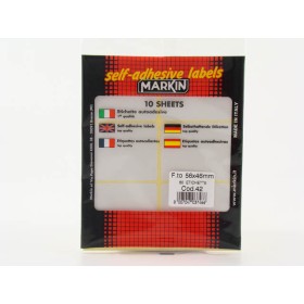 ETICH. ADES. IN BUSTA MARKIN 56X46