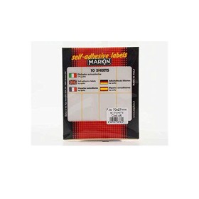 ETICH. ADES. IN BUSTA MARKIN 70X27