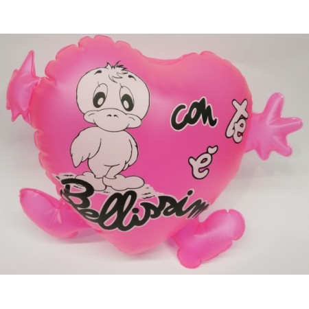 CUORI GONFIABILI D.35 C/MANI E PIEDI - 311
