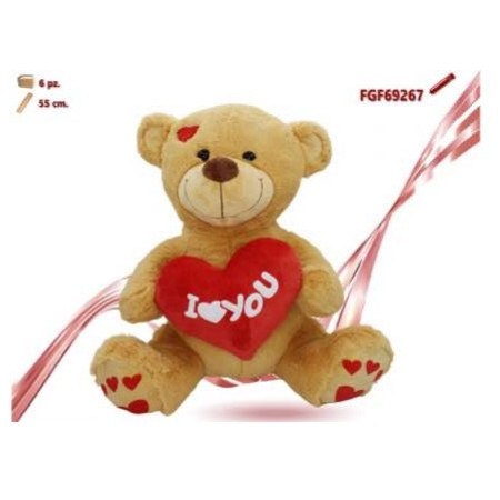 ORSO CON CUORE CM.55