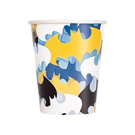 BICCHIERI DI CARTA PZ.8 BATMAN