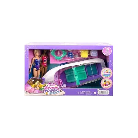 BARBIE CON MOTOSCAFO