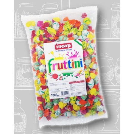 CARAMELLE INCAP 1KG FRUTTA