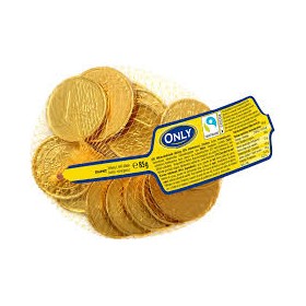 CIOCCOLATTINI MONETE IN RETE GR.85