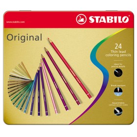 PASTELLI LEGNO X24 IN SCAT. MET. STABILO