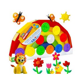 PLASTILINA MORBIDA 13X25 ARCOBALENO