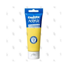 COLORI ACRILICI TUBETTO ML.75 GIALLO LIMONE PZ.6