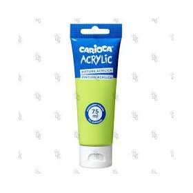 COLORI ACRILICI TUBETTO ML.75 VERDE CHIARO PZ.6