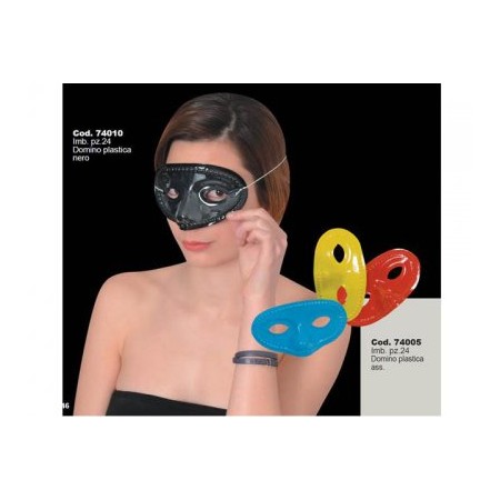 MASCHERE DOMINO COLORATE ASS.