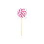 24 LECCA WHIRL BIANCO E ROSA 40GR