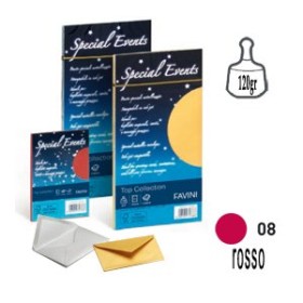 BUSTE SPECIAL EVENTS 110 X 220 PZ. 10 COL. ROSSO