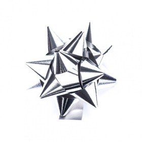 BUSTE FIOCCHI 10MM ARGENTO METAL 100PZ