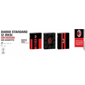 DIARI 12 MESI STD MILAN 2025