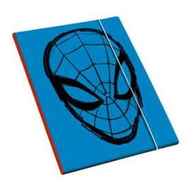 CARPETTE CON ELASTICO A4 SPIDERMAN