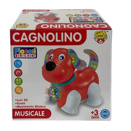 CAGNOLINO CON LUCI E SUONI