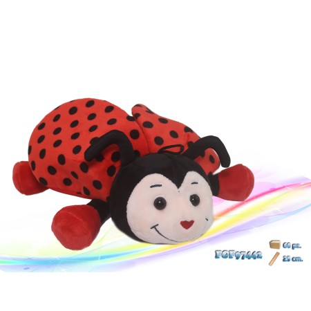 PELUCHE COCCINELLA CM.22