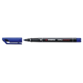 PENNARELLI OHP PEN STABILO BLU P. MEDIA PZ 10