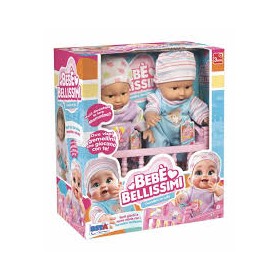 BAMBOLA BEBE' BELLISSIMI GEMELLI CM.20
