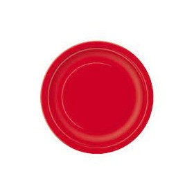PIATTI PICCOLI ROSSI BIO PZ.25