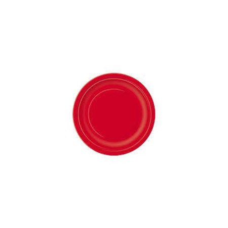 PIATTI PICCOLI ROSSI BIO PZ.25