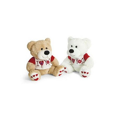 ORSETTO 2 COLORI 40CM C/MAGLIETTA