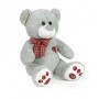 ORSO GRIGIO 35CM C/FIOCCO