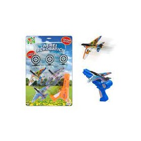 PISTOLA CON AEREI E BERSAGLIO