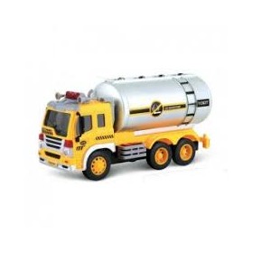CAMION CISTERNA FRIZIONE CON LUCI E SUONI