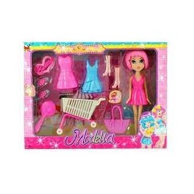 MINI DOLLS CON VESTITI E ACCESSORI